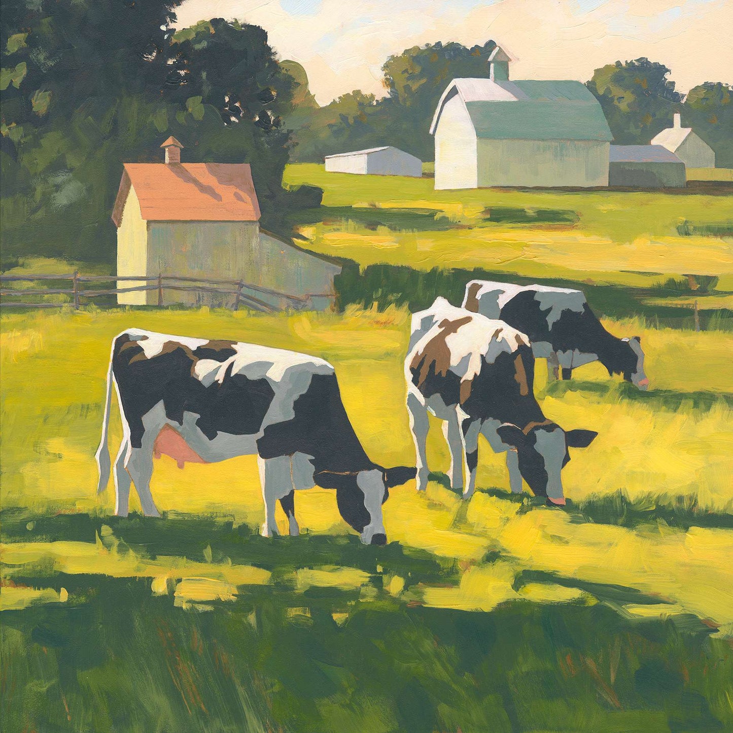 GRAZING COWS