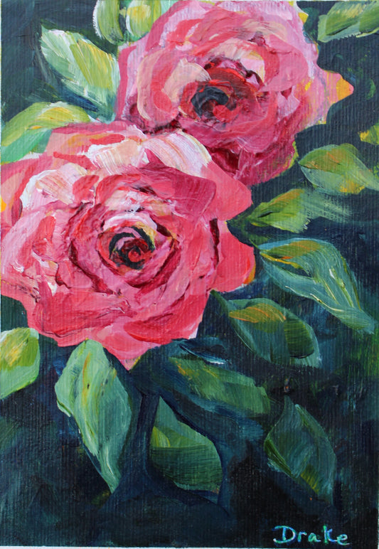 RED ROSES - GICLEE PRINT